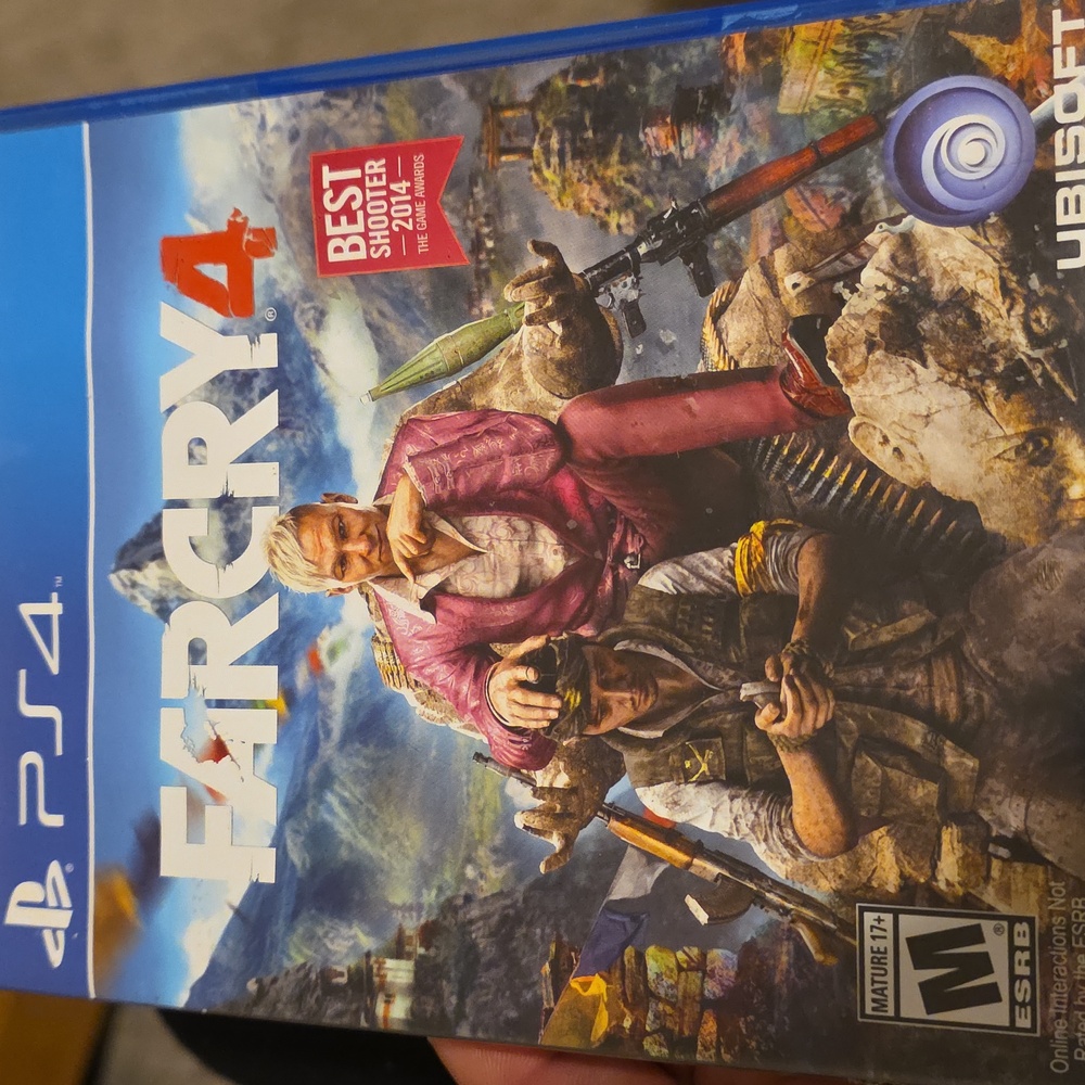 Far Cry 4 PS4 Game Disc